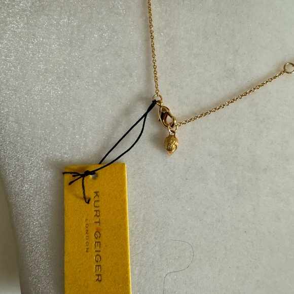 Signature Cubic Zirconia Rainbow Charm Collar Necklace - Picture 5 of 5